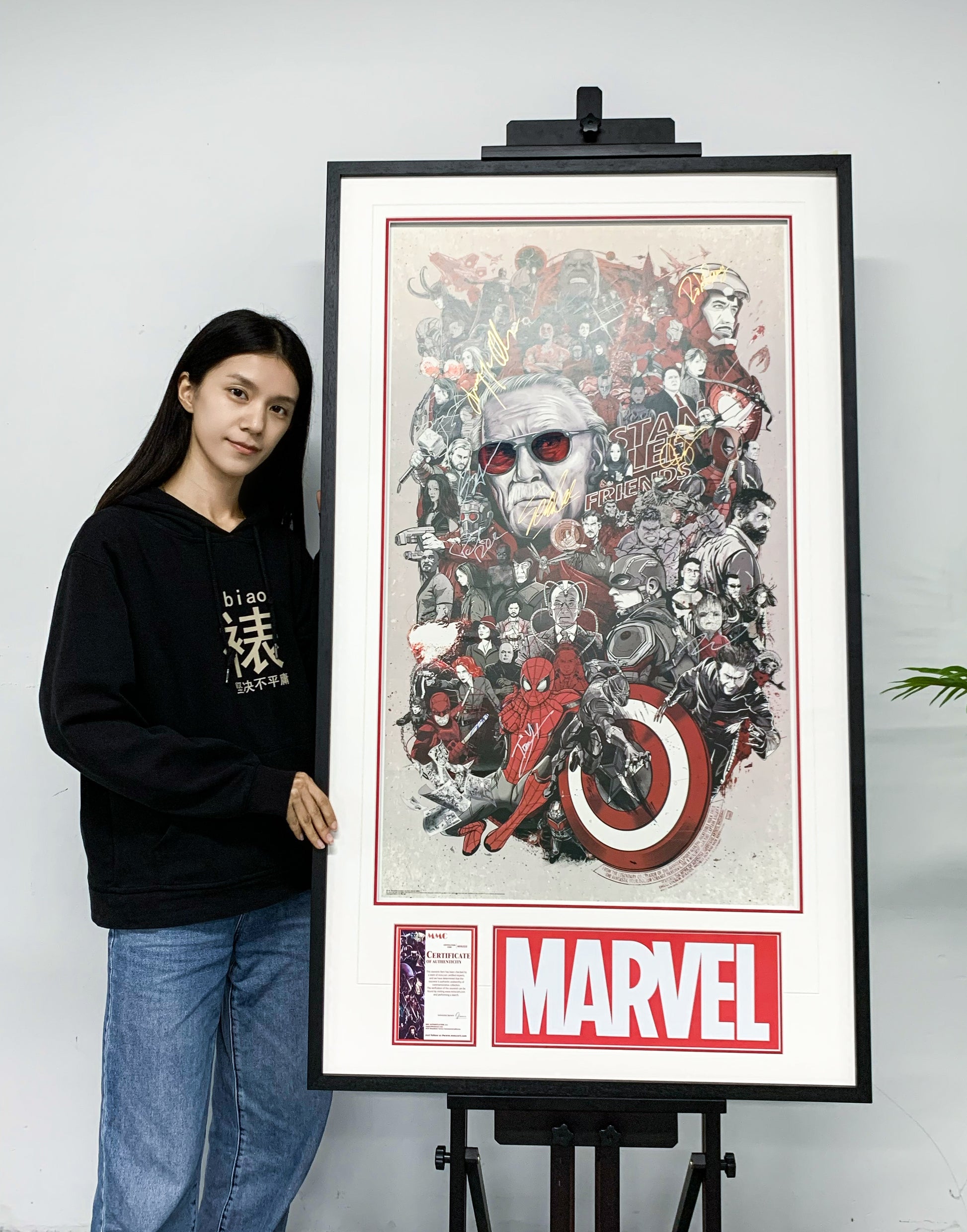 Marvel Poster Custom Framing