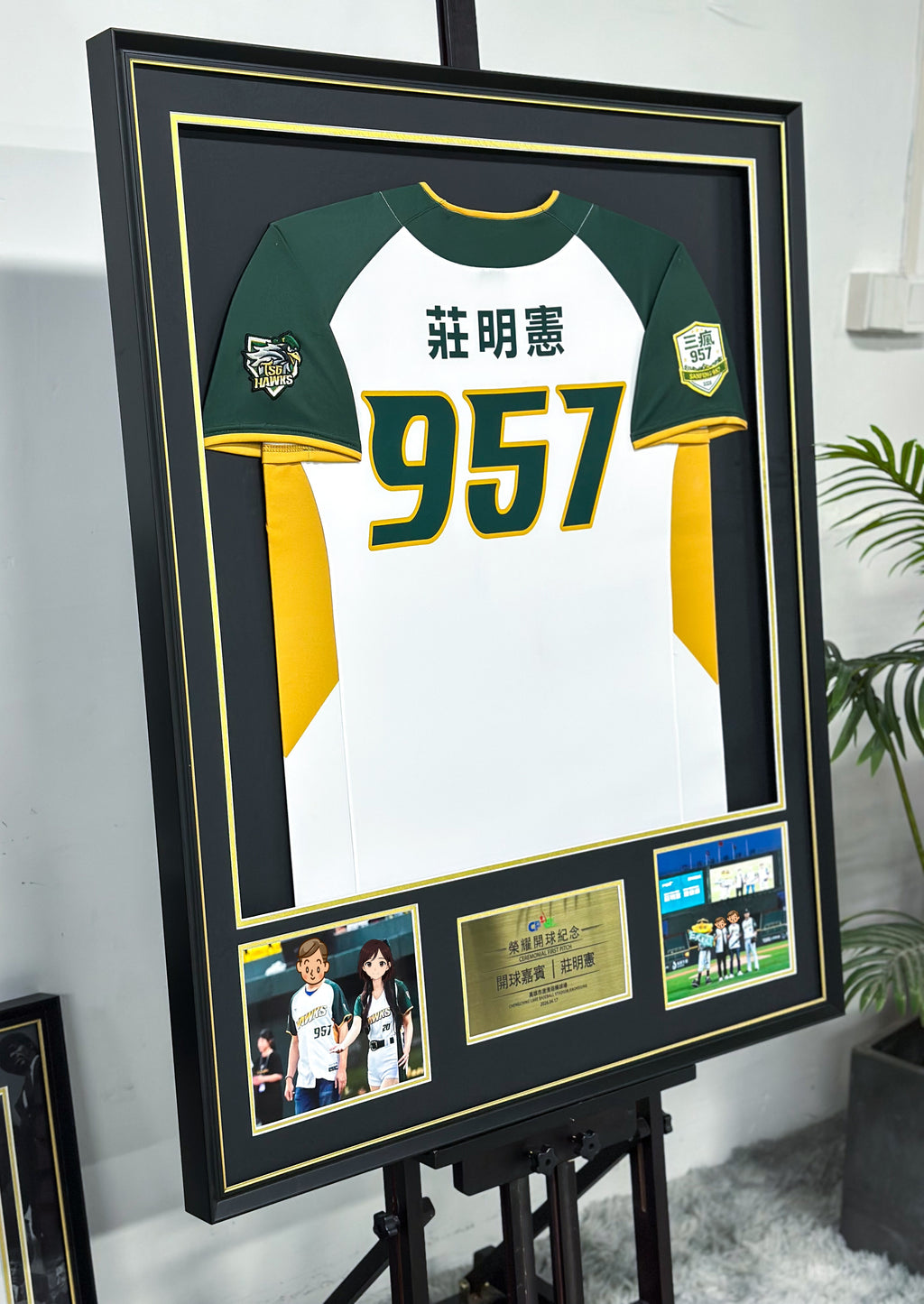 Custom Framed Personal Baseball Jersey