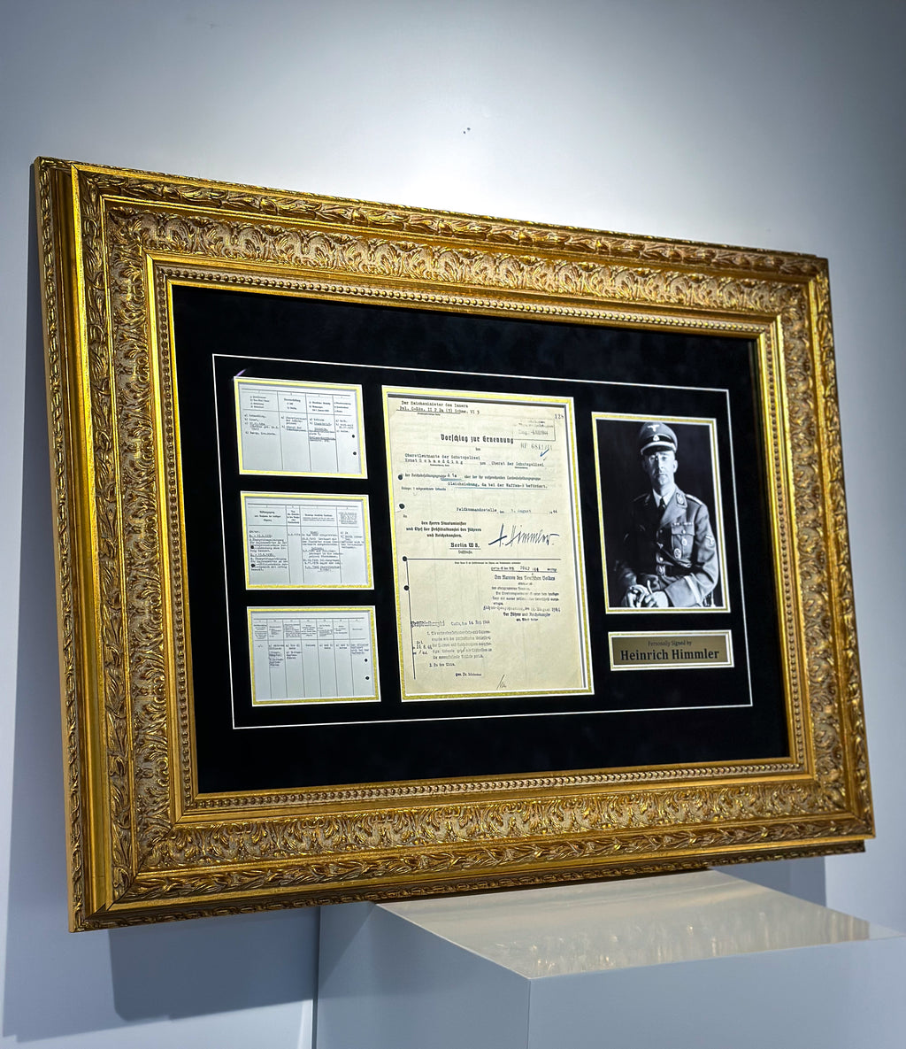 Himmler Sentimental Item with Personalized Custom Design Framed