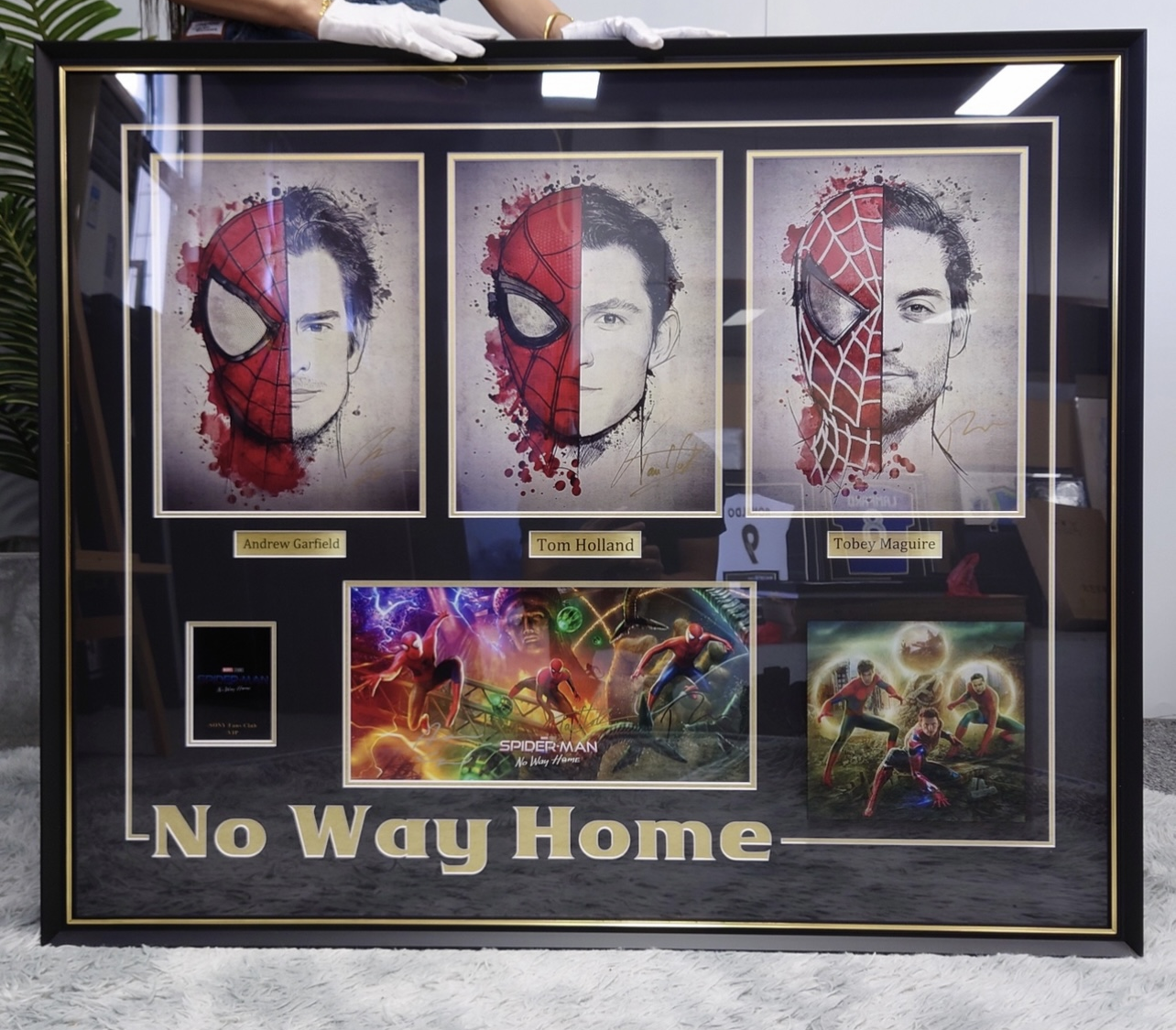 Spider Man Custom Framed Sentimental Item