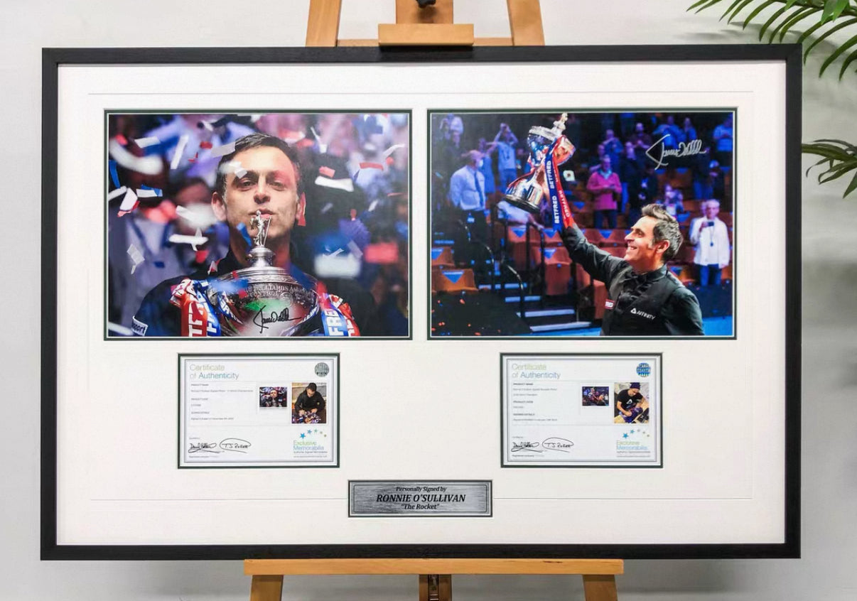 Ronnie O'Sullivan Poster Custom Framing