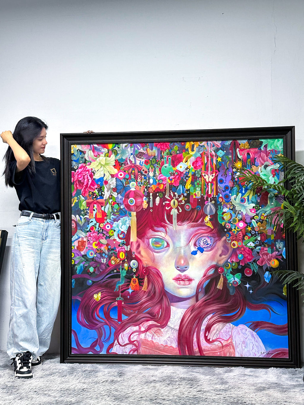 oil painting Custom Framing
